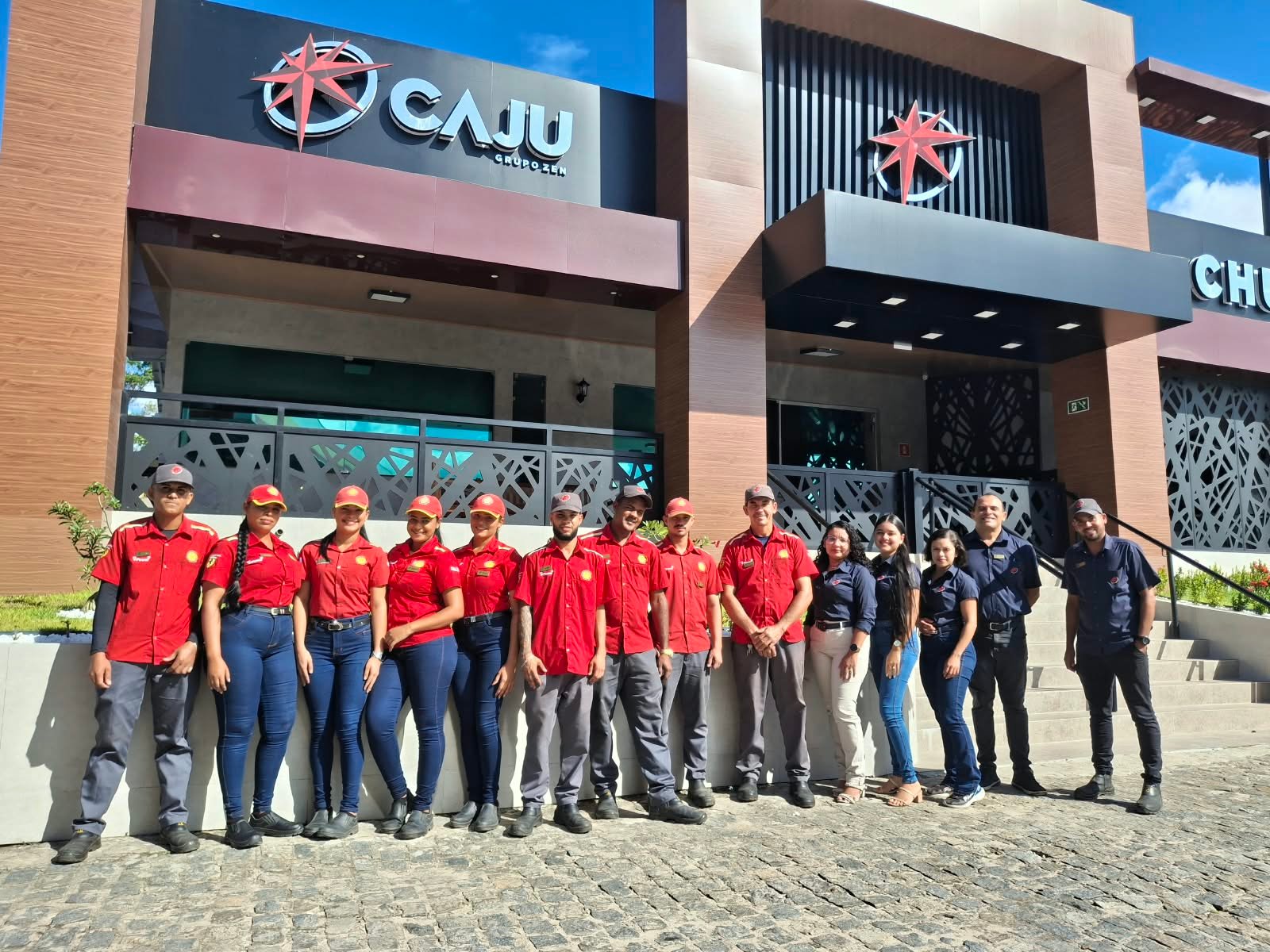 Equipe do Posto Caju