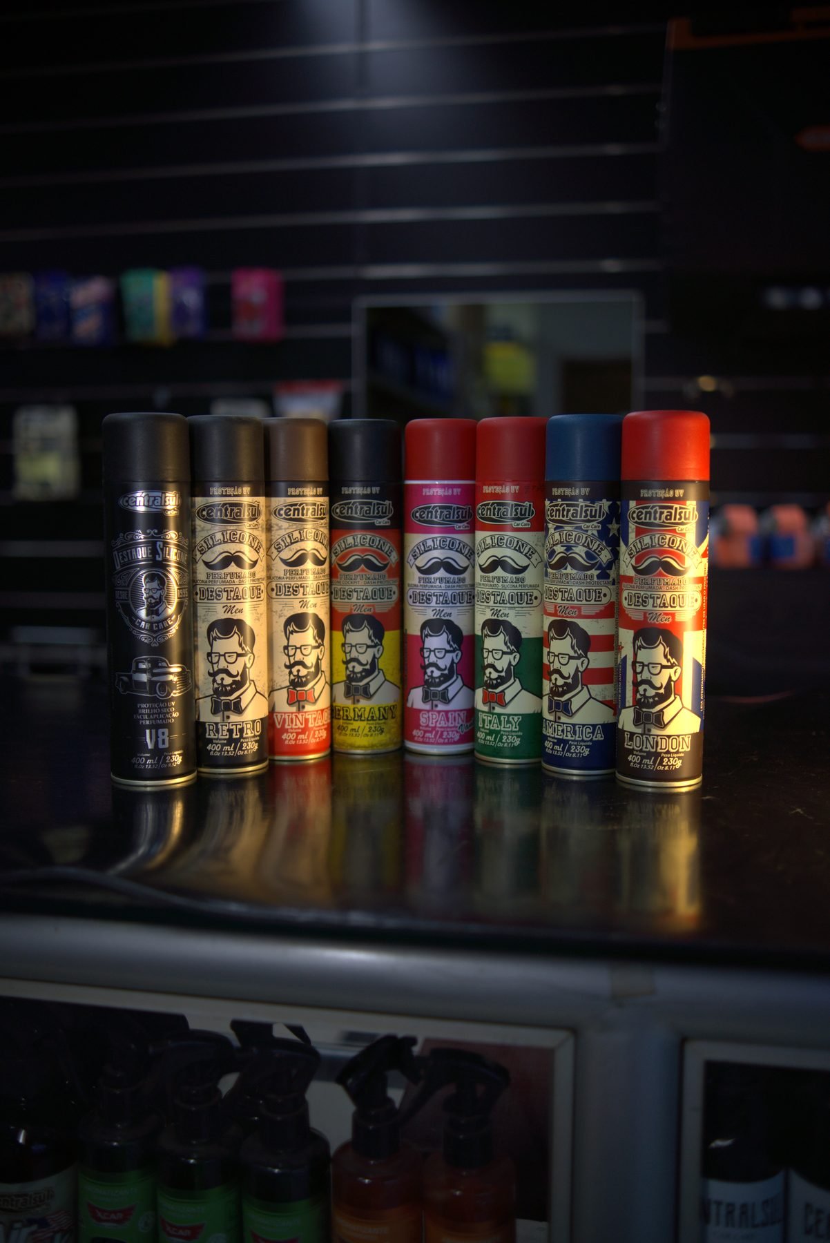Aditivos e sprays na Fronteira Auto Peças