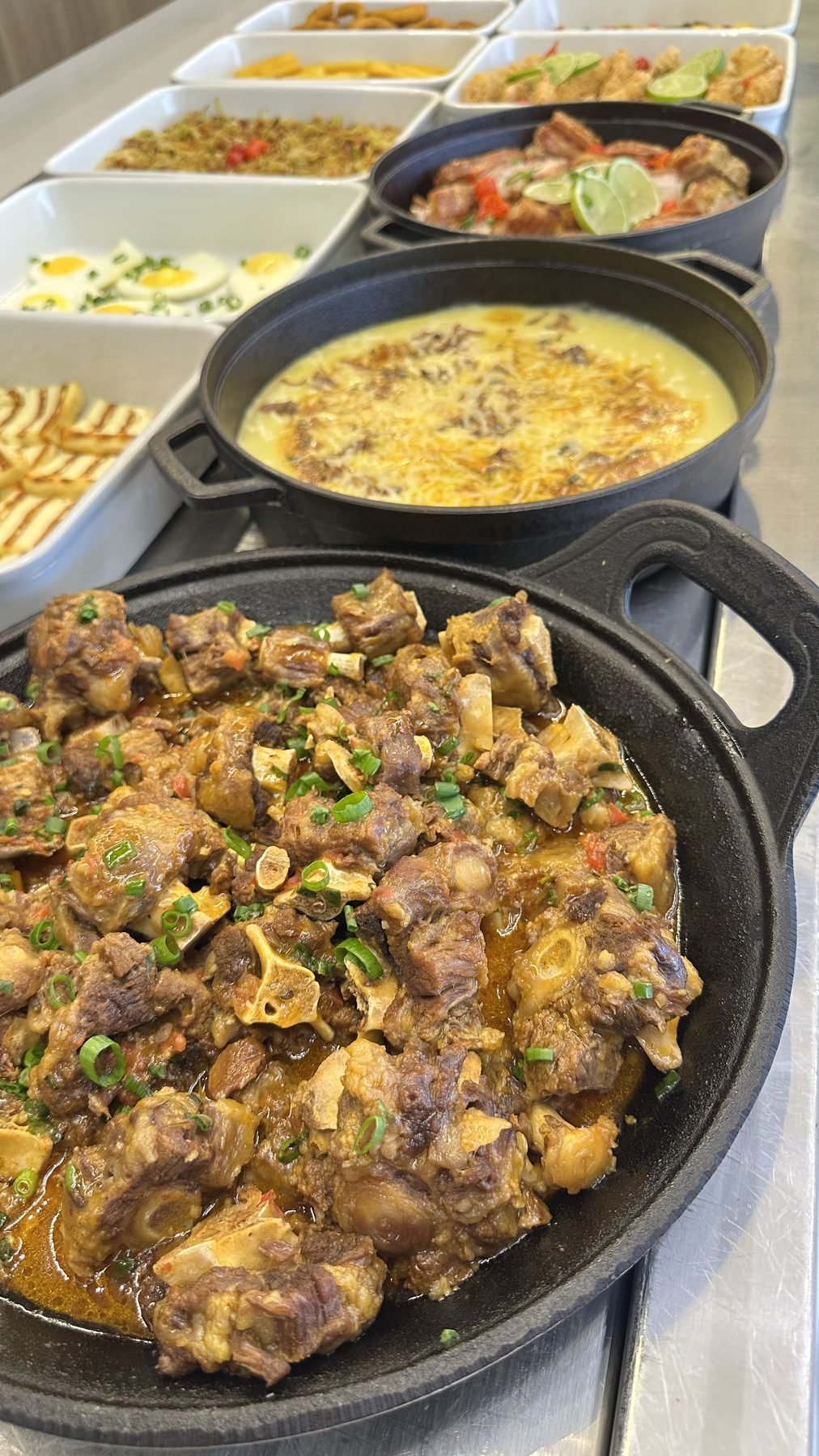 Carne na panela de ferro