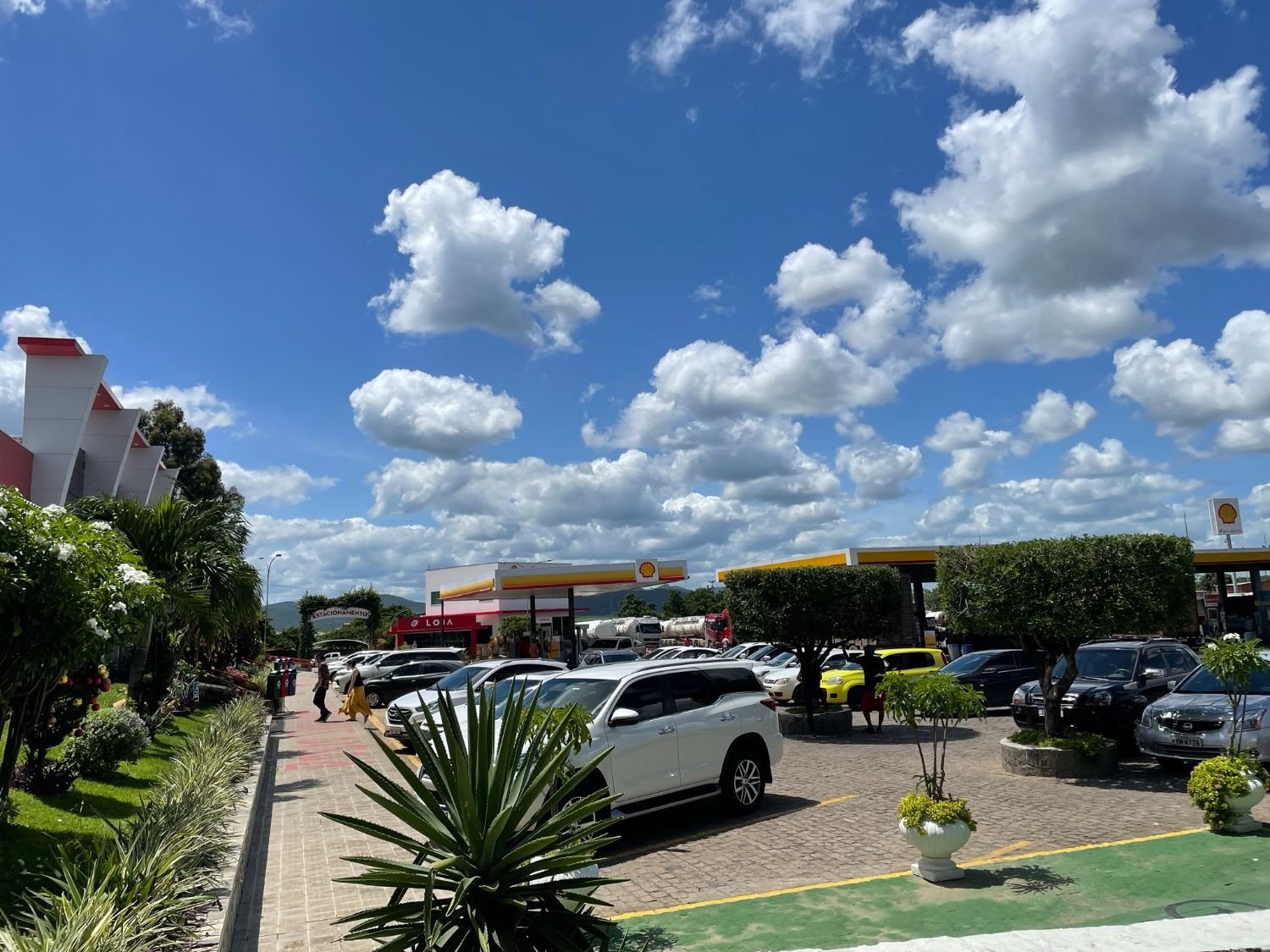 Estacionamento do Posto Santa Helena