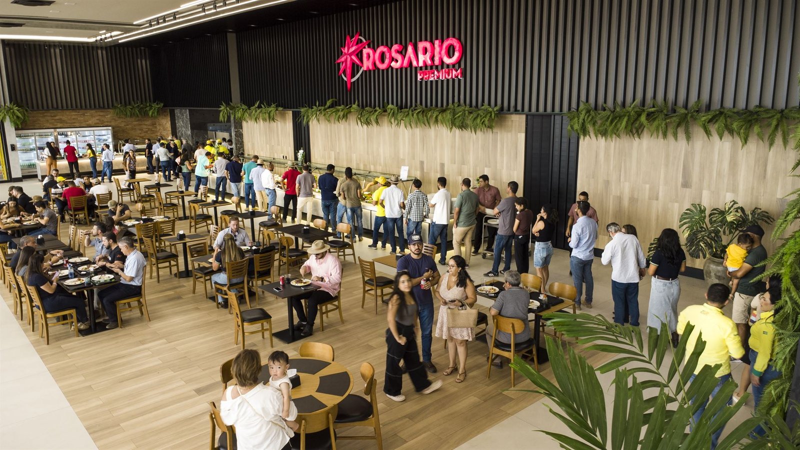 Salão do Restaurante Premium