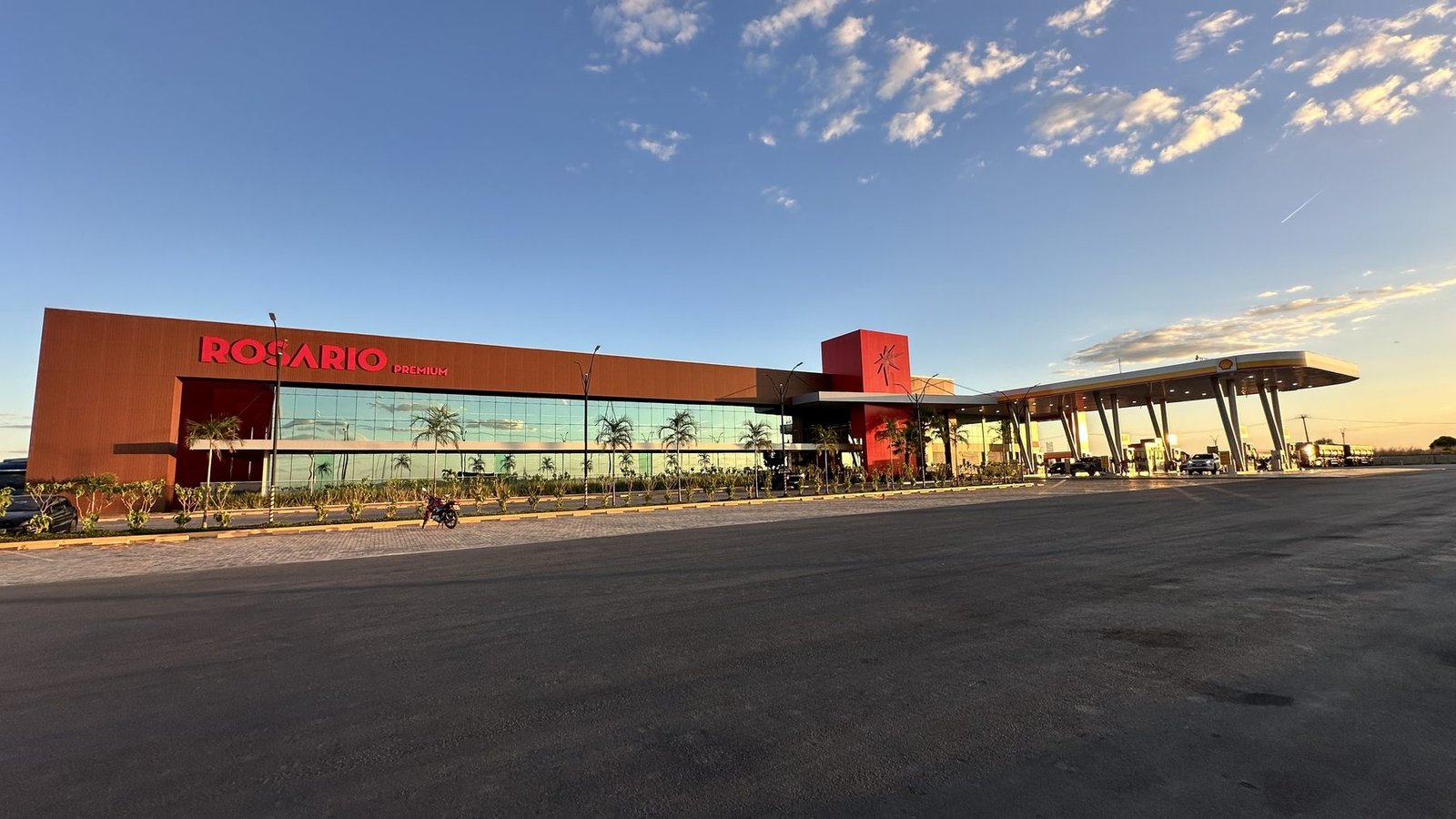 Fachada do Posto Rosário Premium